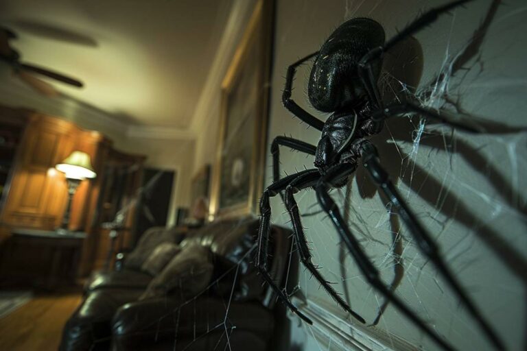 Comment faire face à une grosse araignée noire dans votre maison : guide complet